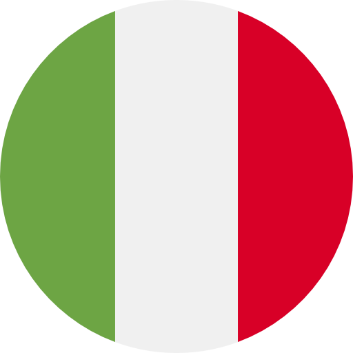 Bandera italiano.