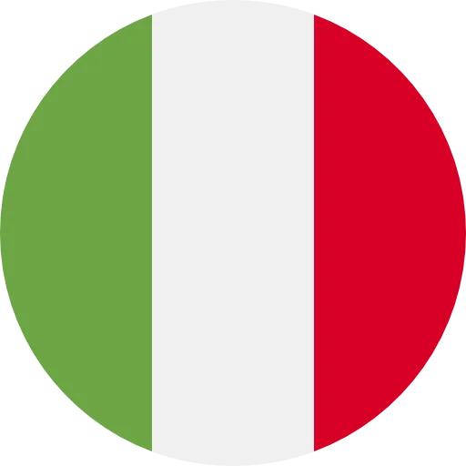 Bandera italiano.