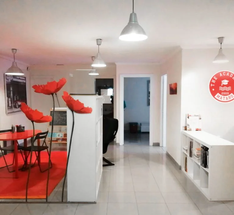 Las instalaciónes de la escuela.